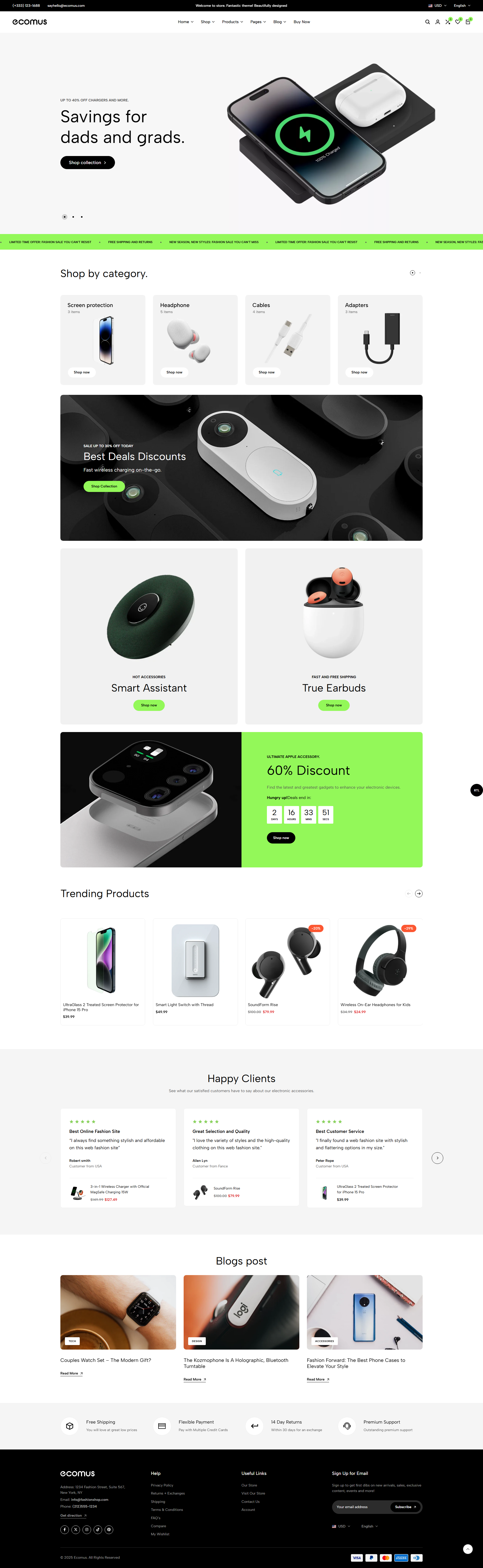 Fitness Equipment Store